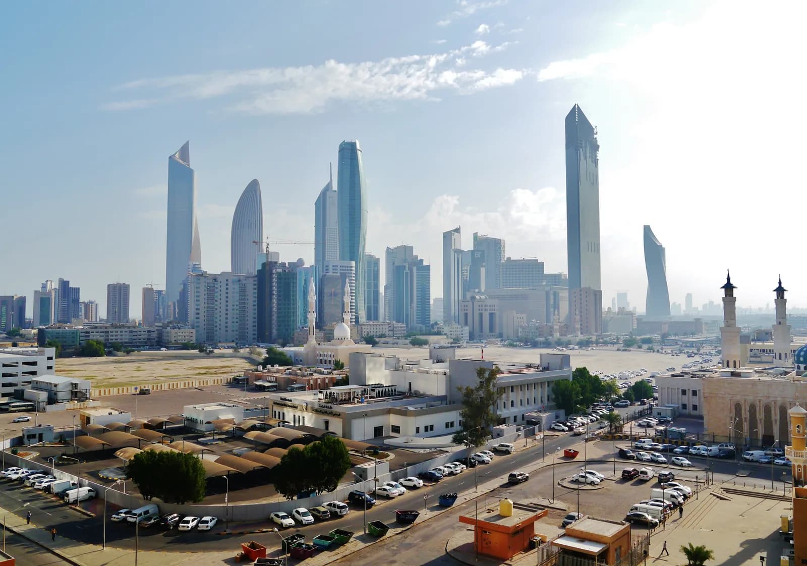 Mishref upscale residential district in Kuwait